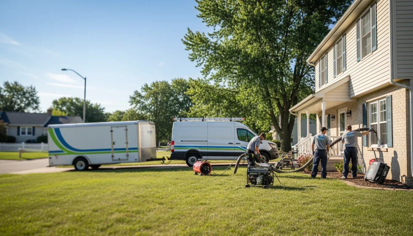 Flooded Basement Restoration And Cleanup With Repair in Balfour, ND near me